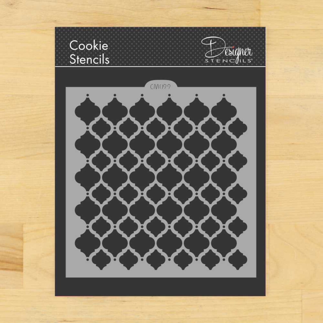 Turkish Intricate Pattern Cookie & Craft Stencil | CM099 by Designer Stencils |